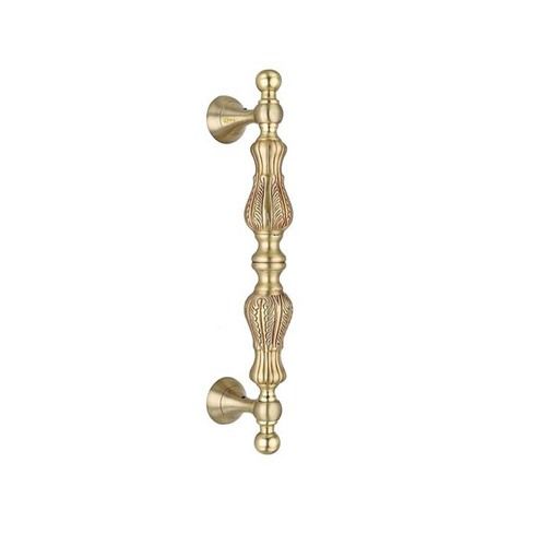 Chitra Brass Rome Series Heavy Main Door Pull Handle  (12 Inch, Brush Golden Copper)