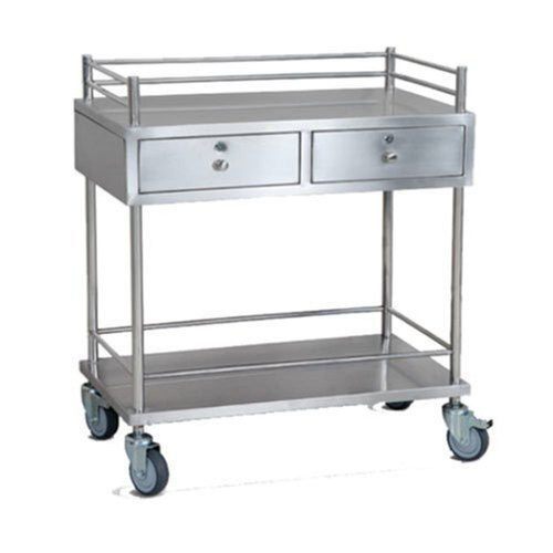Medicine Trolley - Color: Steel