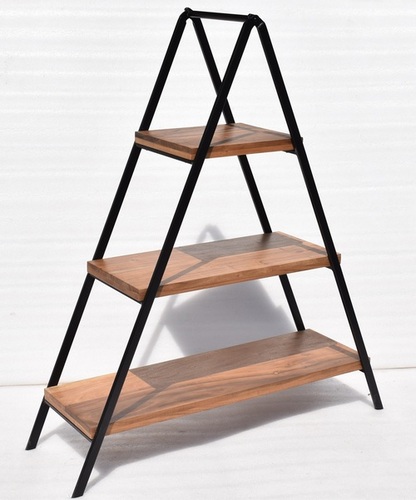 Wooden Ladder Rack - Assembly: No Assembly Required