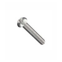 Round Head Screw - Stainless Steel, Different Sizes Available, Polished Surface Treatment, Coated Finish For Enhanced Durability