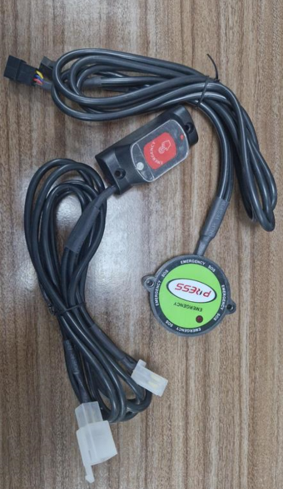 High Grade Panic Button - Wire and Plastic, Available in Different Sizes, Red Color, Long Mechanical Life Years