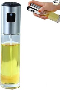 Olive Oil Dispenser Bottle100ML Glass Oil Bottle for Kitchen Cooking,Auto Flip Drip Free Cooking Oil Dispenser,Suitable for Soy Sauce,Syrup,Vinegar,Salad Dressing Container