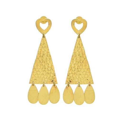 Triangular Drop Earring