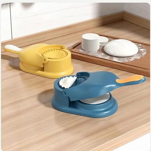 Mitsico 2 In 1 Dumpling Maker Ghughra Momos Maker Machine Mould For Gujiya Making With Puri Maker