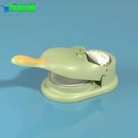 Mitsico 2 In 1 Dumpling Maker Ghughra Momos Maker Machine Mould For Gujiya Making With Puri Maker