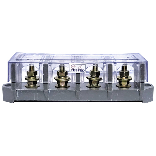 4 Way TC-S-250 DMC Moulded Power Terminal Block