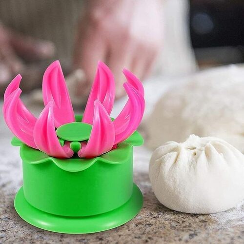 ALESSO Momos Maker Mould, Steamed Stuffed Bun Making Mold Pastry Pie Steam Bun Dumpling Maker Mould Cooking Tool Sets