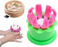 ALESSO Momos Maker Mould, Steamed Stuffed Bun Making Mold Pastry Pie Steam Bun Dumpling Maker Mould Cooking Tool Sets