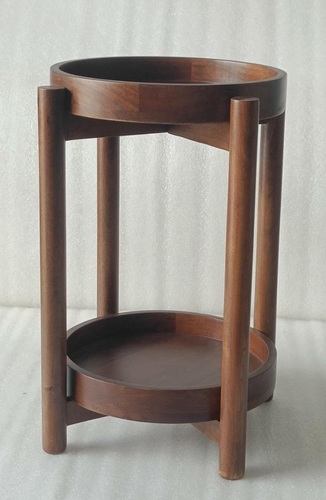Wooden Furniture Tray Stand