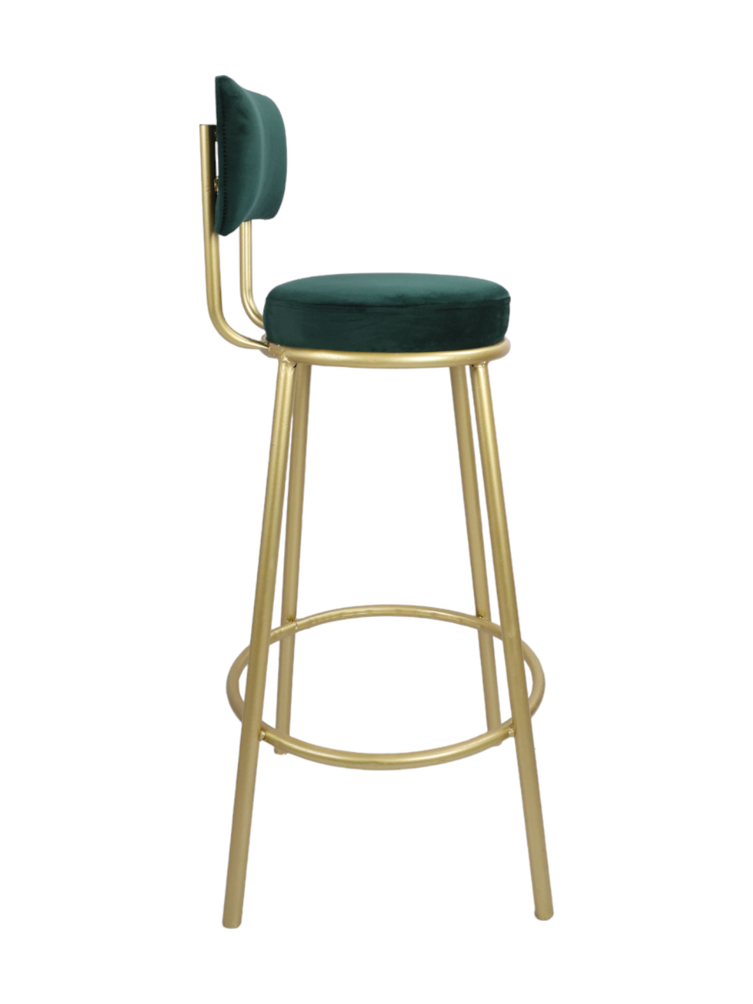 Adhunika Bar Stool With Golden Legs