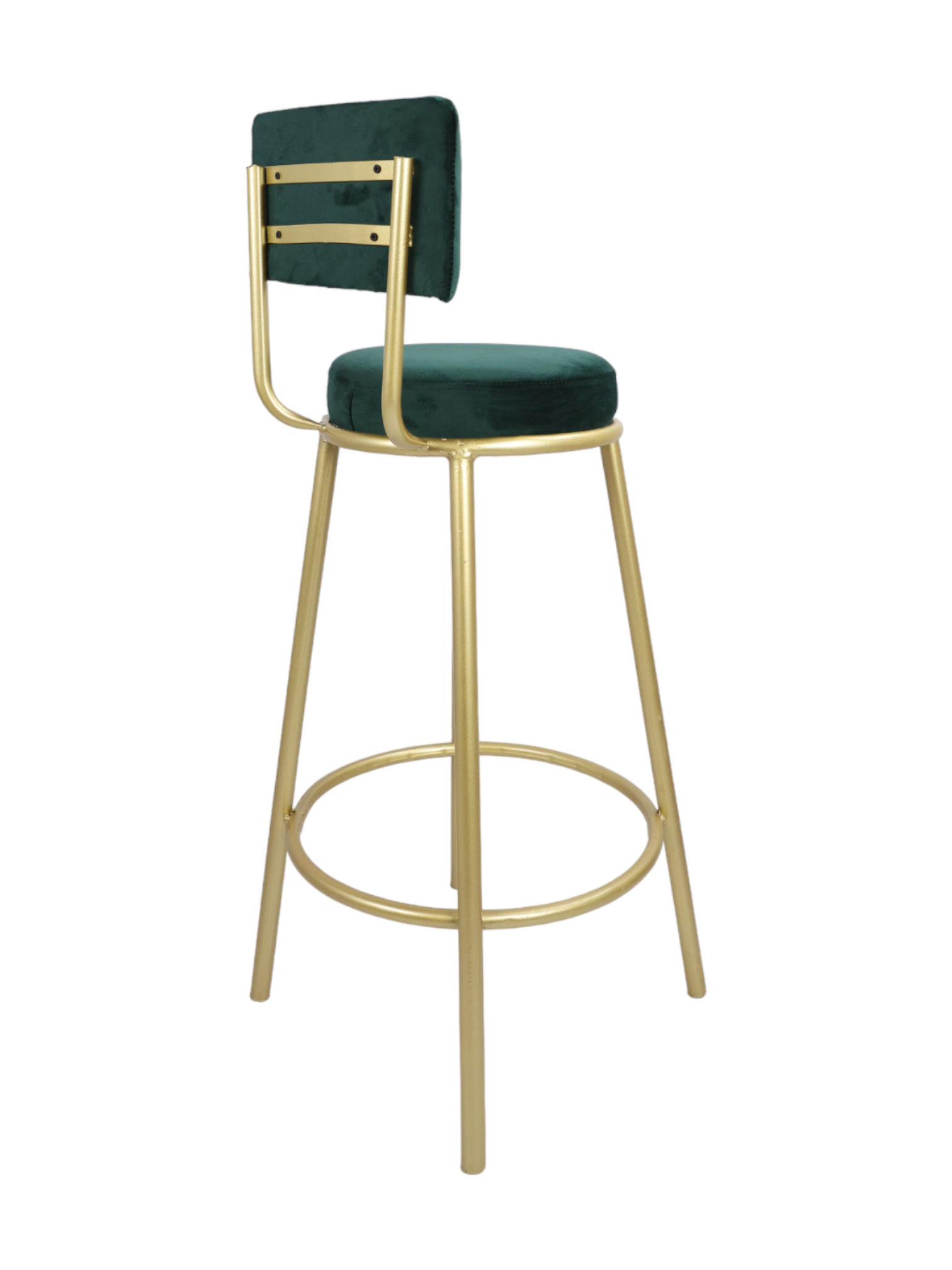 Adhunika Bar Stool With Golden Legs