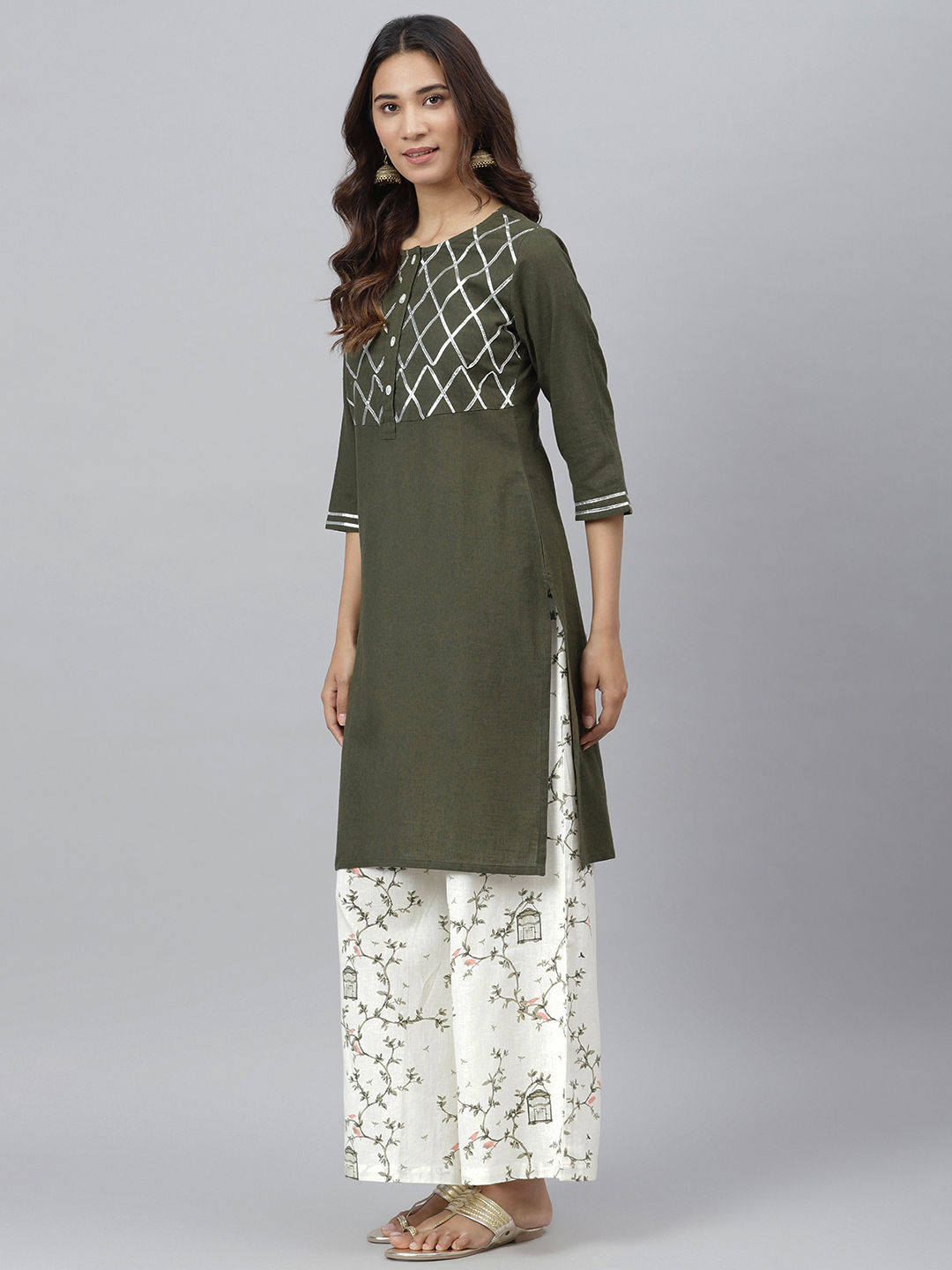 kurti Palazzo Set