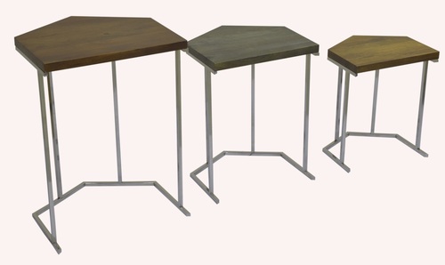 Set of 3 New Look Furniture Stool