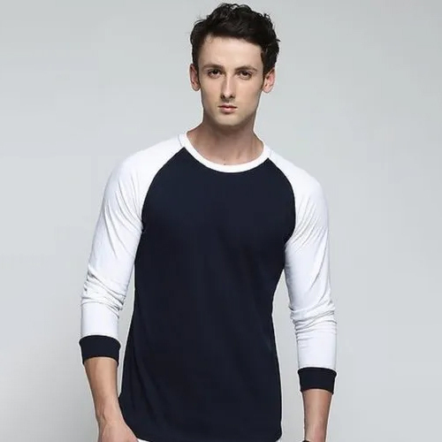 Men Round Neck Full Sleeve T Shirt