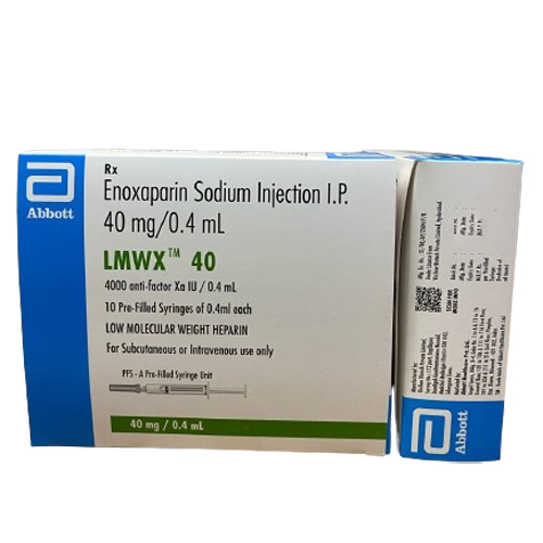 Enoxoparin Sodium Injection Ip 40Mg - Dosage Form: As Directed By The Physician