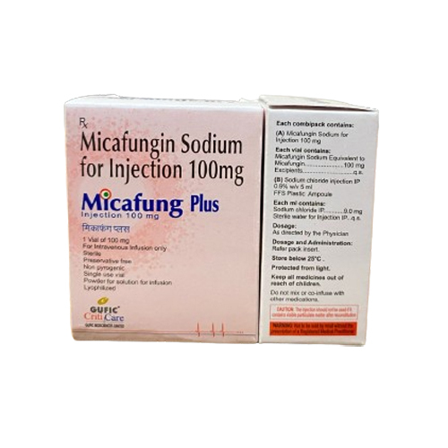 Micafungin Sodium For Injection 100Mg - Dosage Form: As Directed By Physician