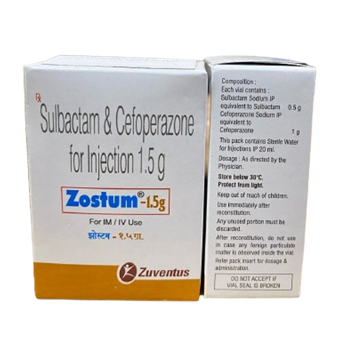 Sulbactam & Cefoperazone For Injection 1.5G - Dosage Form: As Directed By Physician