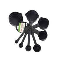 Marketing Kitchen Essential Plastic Measuring Cups and Spoons for Cooking and Baking Cake Tablespoon Cups with Ring Holder Measuring Cups for Measuring Dry and Liquid Ingredient Plastic Kitchen Tool.