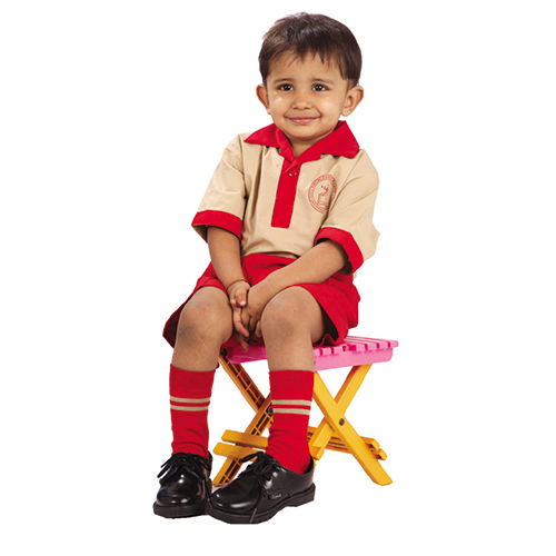 Boy Red Colour Uniform