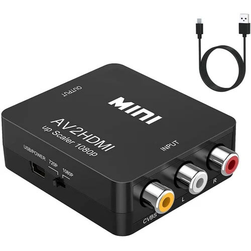 Mini AV to HDMI Converter