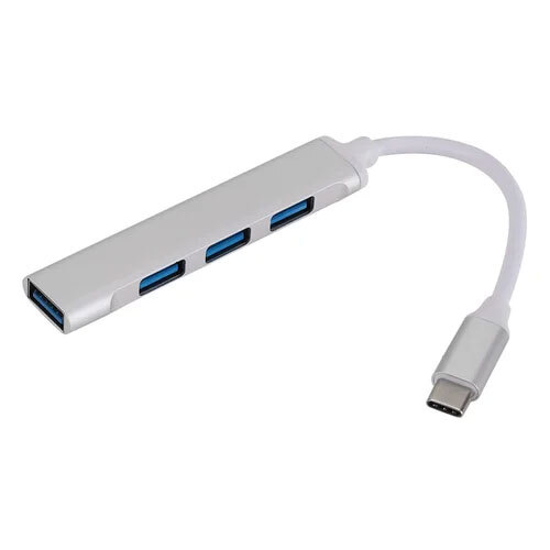 Type C to USB 4 Port Hub
