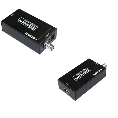 Mini HDMI To AV Scalar 1080P HD Video Converter