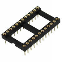 IC Socket Round Gold Flash