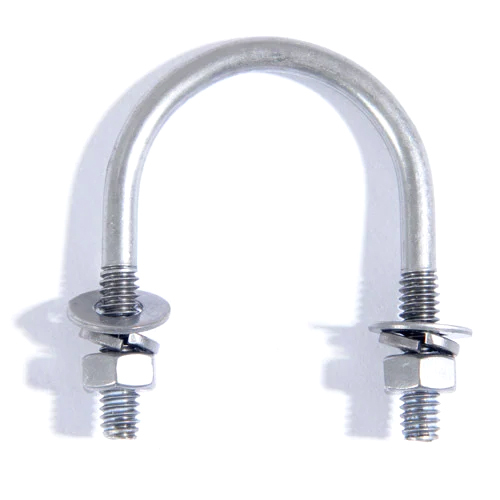 MS High Tensile U Bolt - Custom Sizes Available | Industrial Grade, Powder Coated for Enhanced Corrosion Resistance and Durability