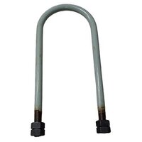 Round Bend U Bolt - Industrial Grade, Powder Coated Surface Treatment, Various Sizes Available For Versatile Applications