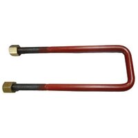 Square U Bolts - Industrial Grade, Customized Size, Powder Coated For Heavy-duty Performance | High Durability, Outdoor Ready
