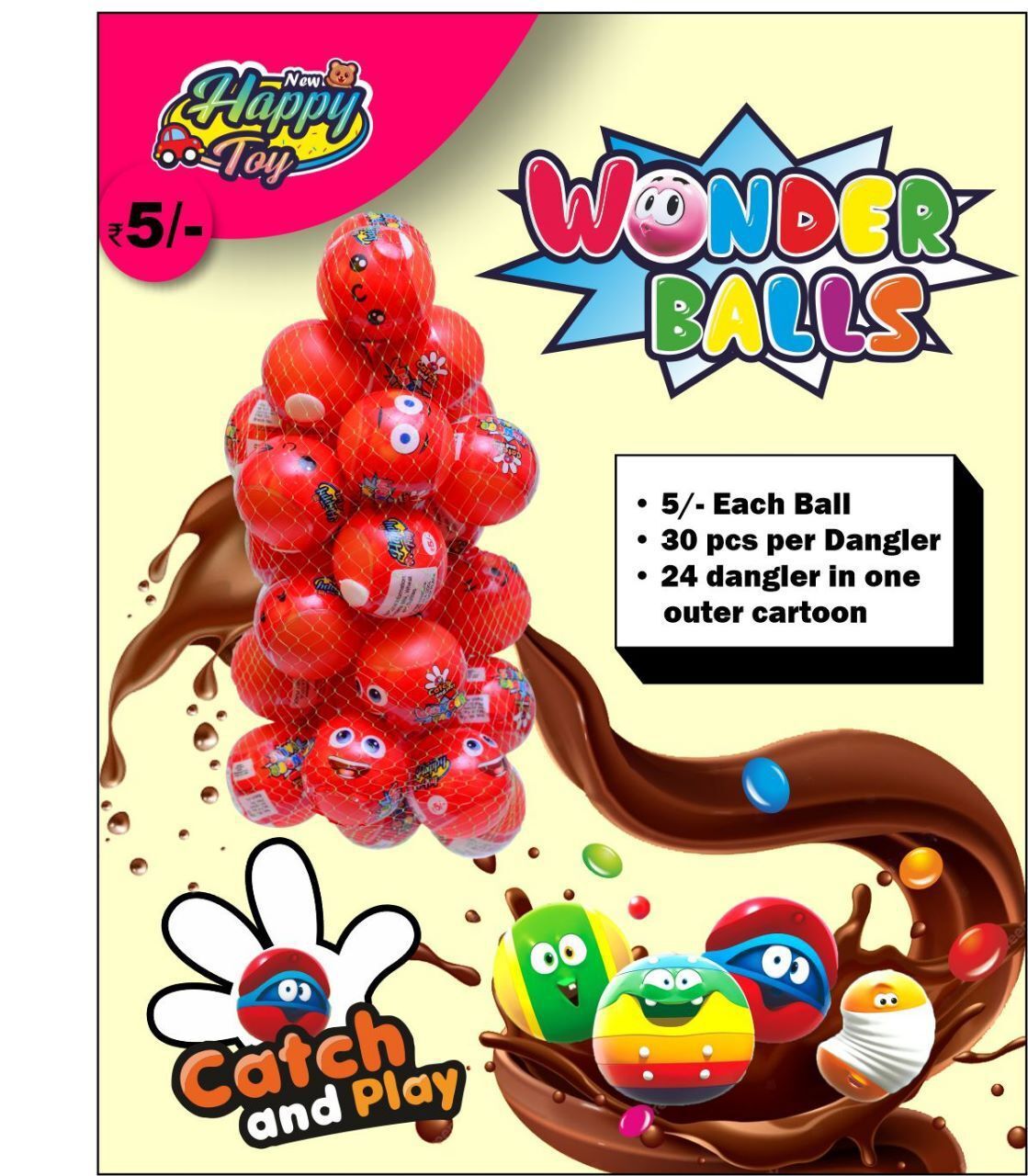 wonder ball toy candy