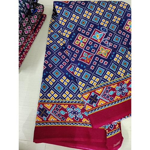 10.5 Yards voil Cotton madisar Saree