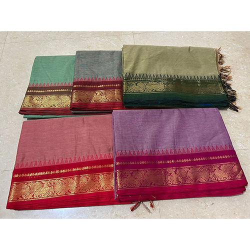 Different Available Ladies Kanchi Chettinad Cotton Saree