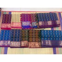 Mercerised Premium Quality Kanchi Chettinad Cotton Saree