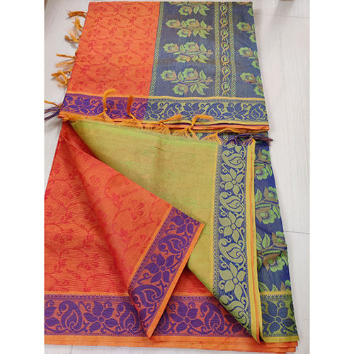 Premium Quality Pure Kanchi Chettinad Cotton Saree