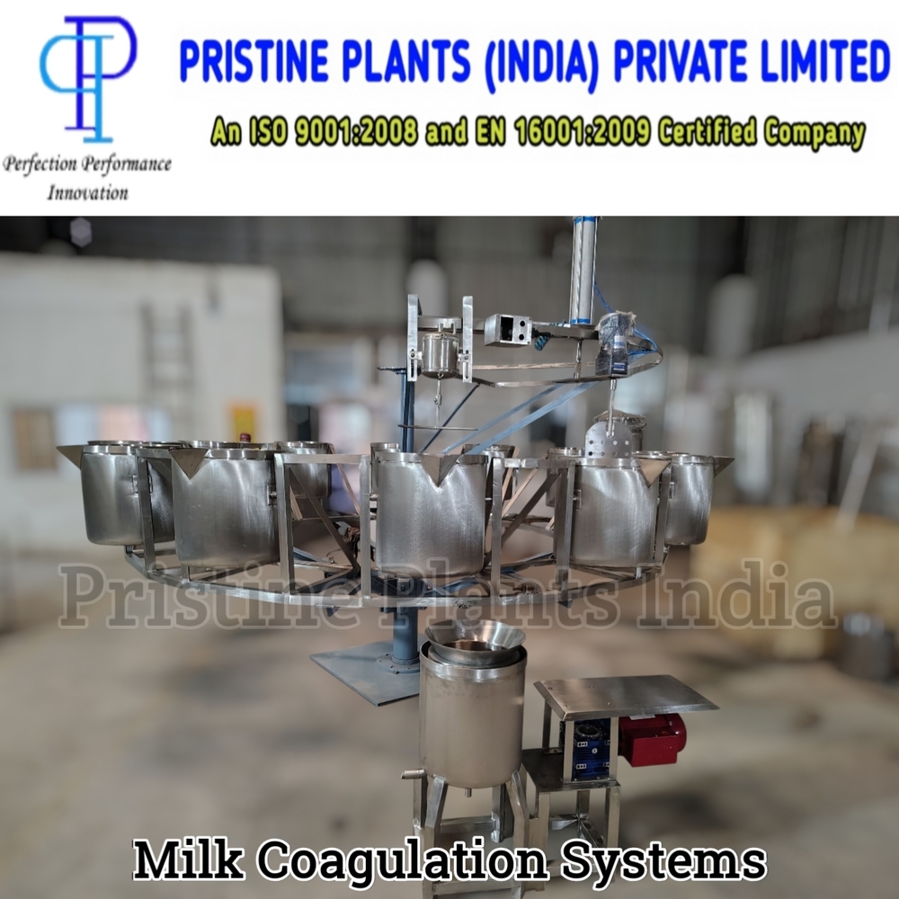 Automatic Milk Coagulation Machine - Capacity: 2000 Liter/day