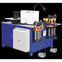 Busbar Cutting Machine - Copper, Aluminum, Steel, 16 Mm Max Thickness | Semi Automatic, 220 V, 16-30 Ton Capacity, Industrial Use, Blue Color