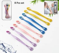 2-IN-1 TOOTH BRUSH WITH TONGUE SCRAPER 12814