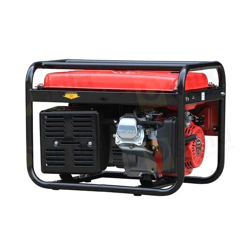 3Kva Petrol Single Phase Genset - Color: Red