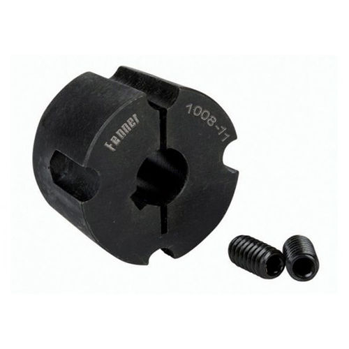 Black Industrial Fenner Pulley