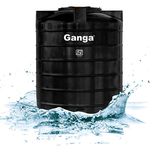 Ganga Black Water Tanks - Material: Plastic