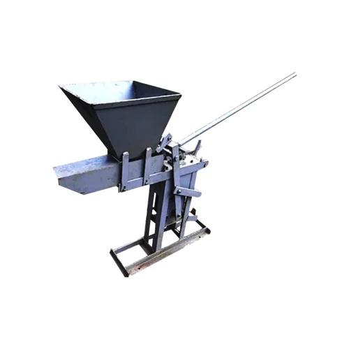 Manual Single Cavity Interlocking Manual Brick Making Machine