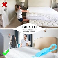 sushiel Mattress Lifter Tool Mattress Wedge Elevator, Bed Making Aid, Change The Sheets Instantly, Save Time and Energy, Alleviate Back Pain