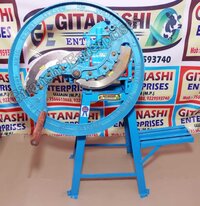 Gitanshi Manual 2 Blades Ms Chaff Cutter Machine