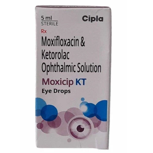 Moxifloxacin Ketorolac Ophthalmic Solution