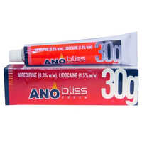 30 Gm Anobliss Cream - Ingredients: Lidocaine Nifedipine Allantoin