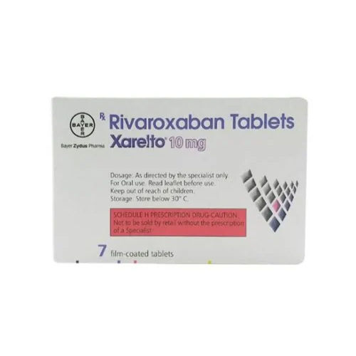 Xarelto Rivaroxaban 10 Mg Tablets