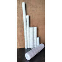 Polypropylene String Wound Filter - 2.5x30 Inches | High Efficiency, Industrial Application, White Color, Meets Industry Norm Temperature
