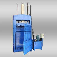Coir Fibre Baling Machine - Mild Steel, Blue Color | 1 Year Warranty, Non-automatic Operation