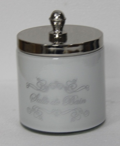10 cm Glass Food Jar With Metal Top